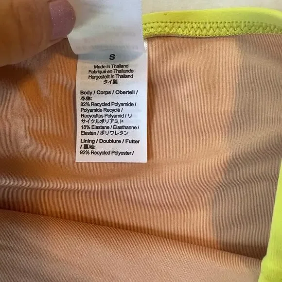 NEW J.Crew High Rise Yellow Bikini Bottoms Sz Small‎ - Picture 2 of 7